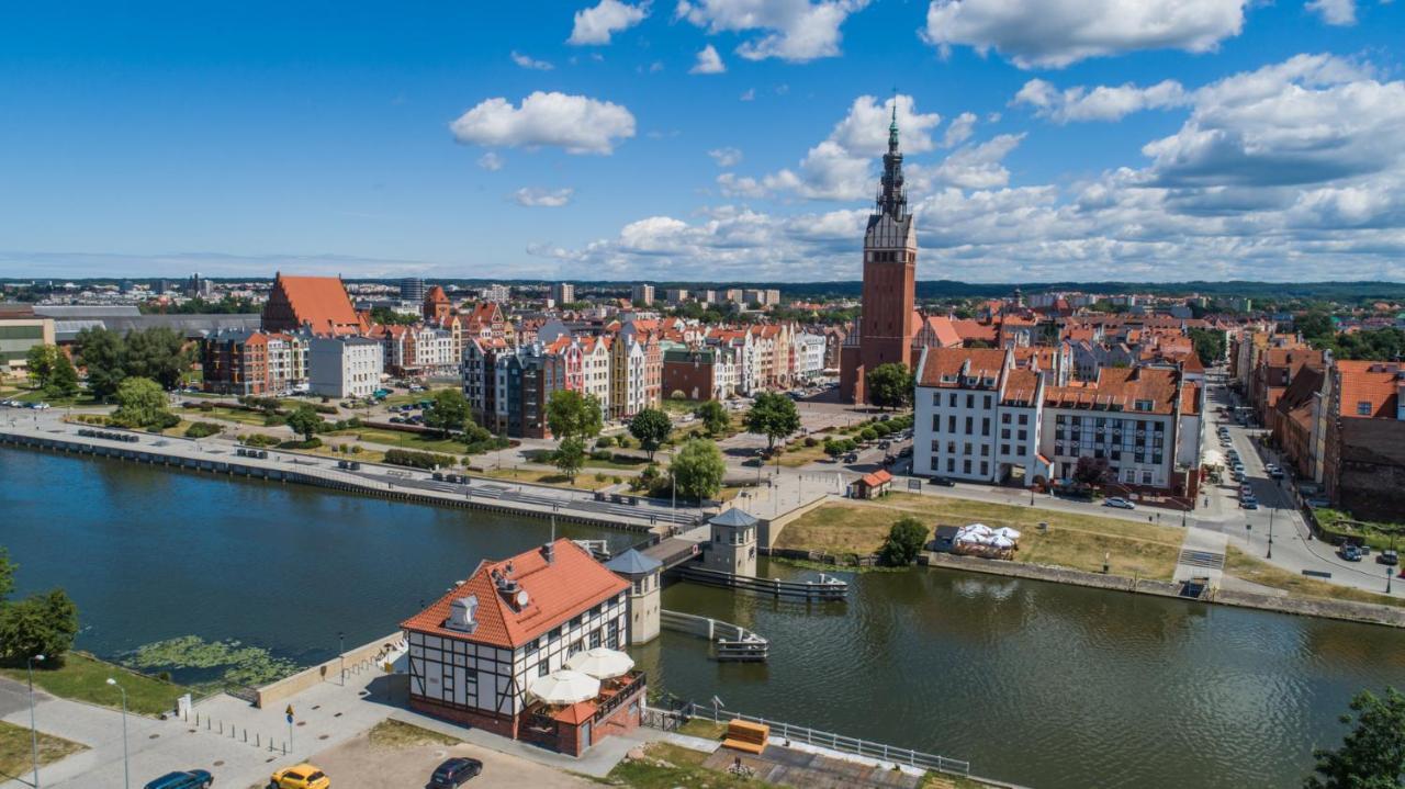 Apartament Bulvar Starowka Elblag Esterno foto
