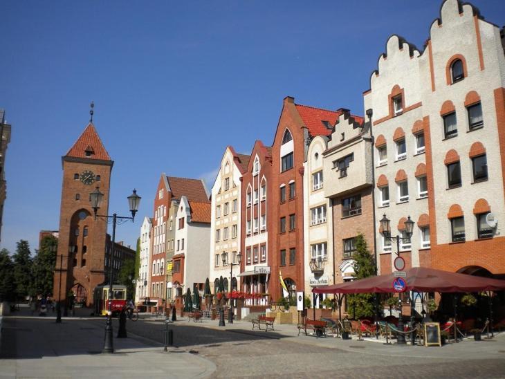 Apartament Bulvar Starowka Elblag Esterno foto