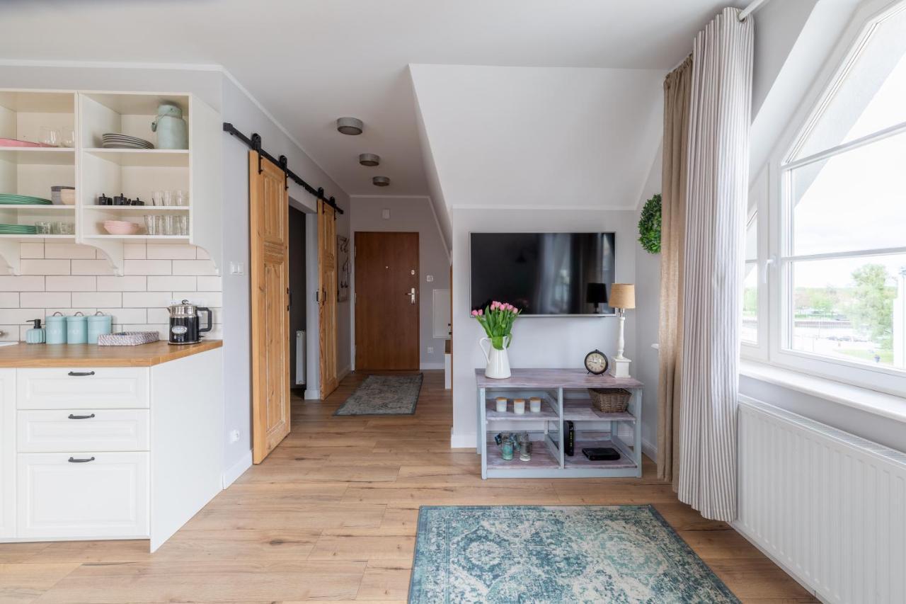 Apartament Bulvar Starowka Elblag Esterno foto